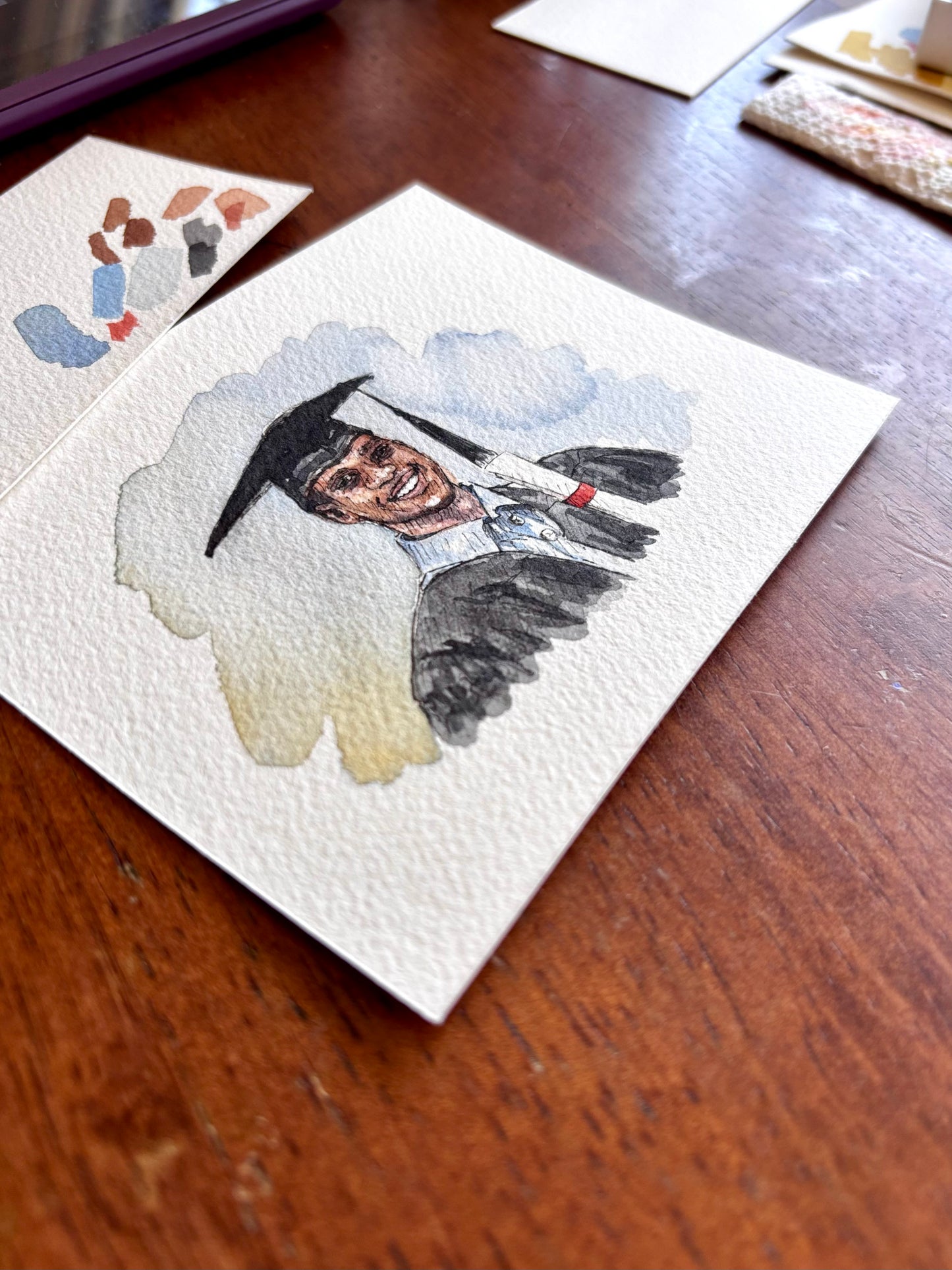 Graduation Portrait - Custom Original Artwork
